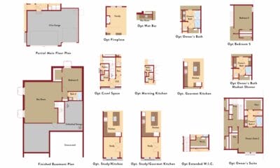 The Hazel Floorplan Home Options Available Homes Aspen View Homes Colorado Springs